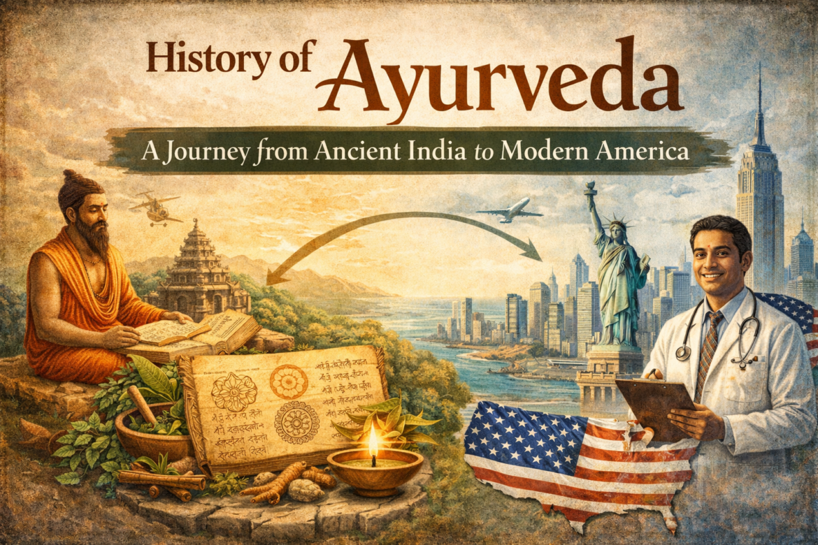 history of ayurveda, origin of ayurveda, ayurveda ancient roots, ayurveda vedas, charaka samhita, sushruta samhita, ashtanga hridaya, ayurveda classical texts, evolution of ayurveda, ayurveda spread to global markets, ayurveda in usa, ayurveda in america, ayurveda history timeline, ayurveda modern history, ayurveda revival
